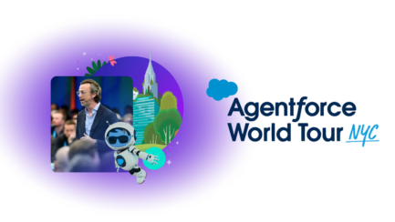 Begleiten Sie uns auf der Salesforce Agentforce World Tour in New York!