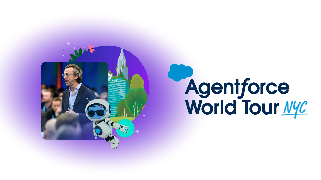 Join us at Salesforce Agentforce World Tour NYC! — Bucher + Suter