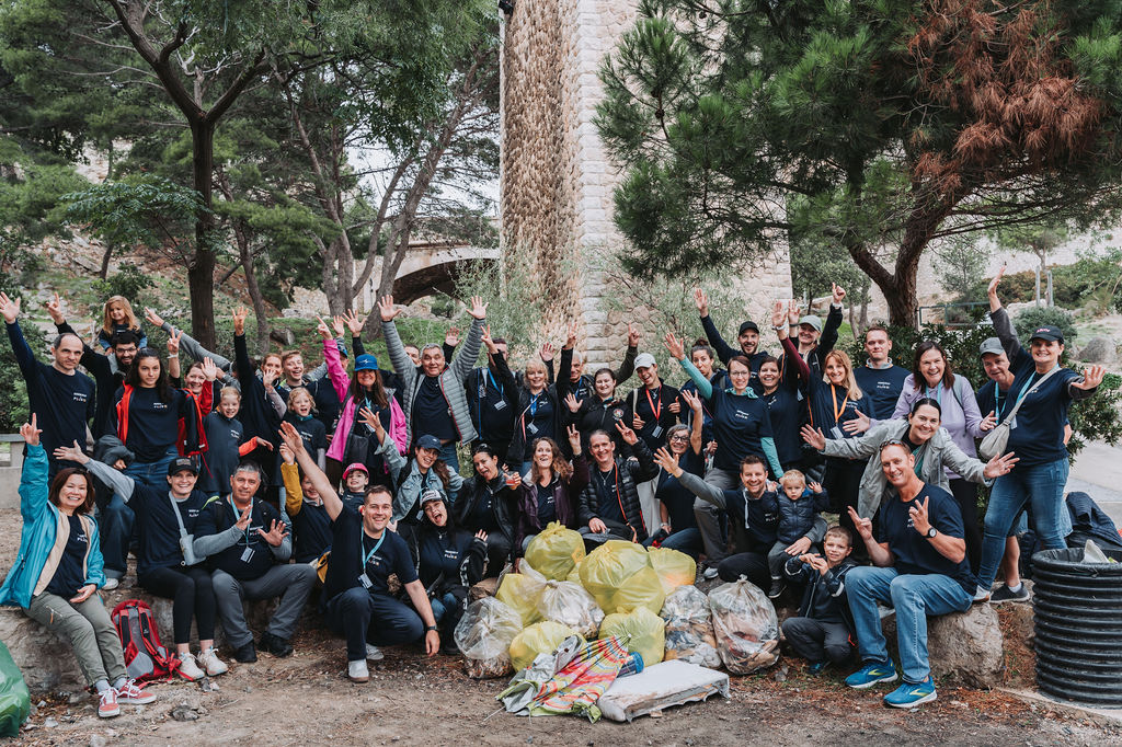 Beach Clean Up in Marseille 2