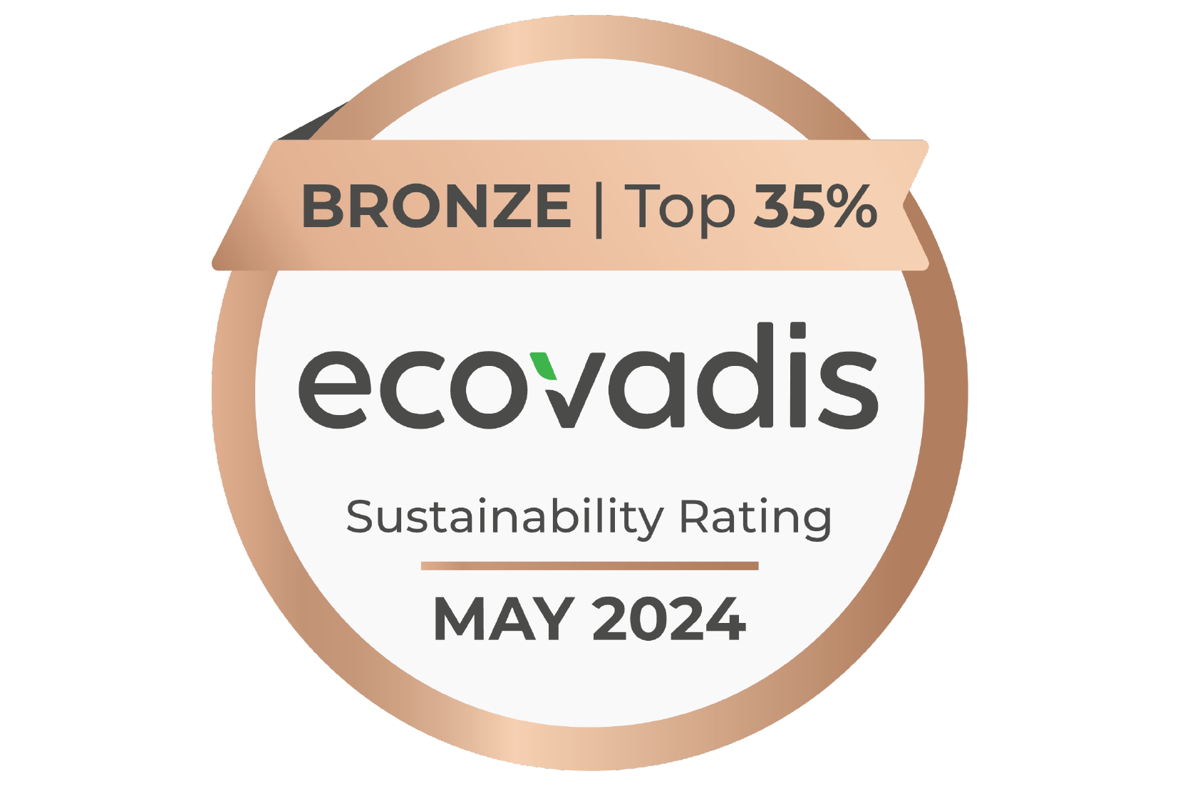 Ecovadis Silver Susatainability Award